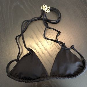 Victoria’s Secret Black Bikini Top - New